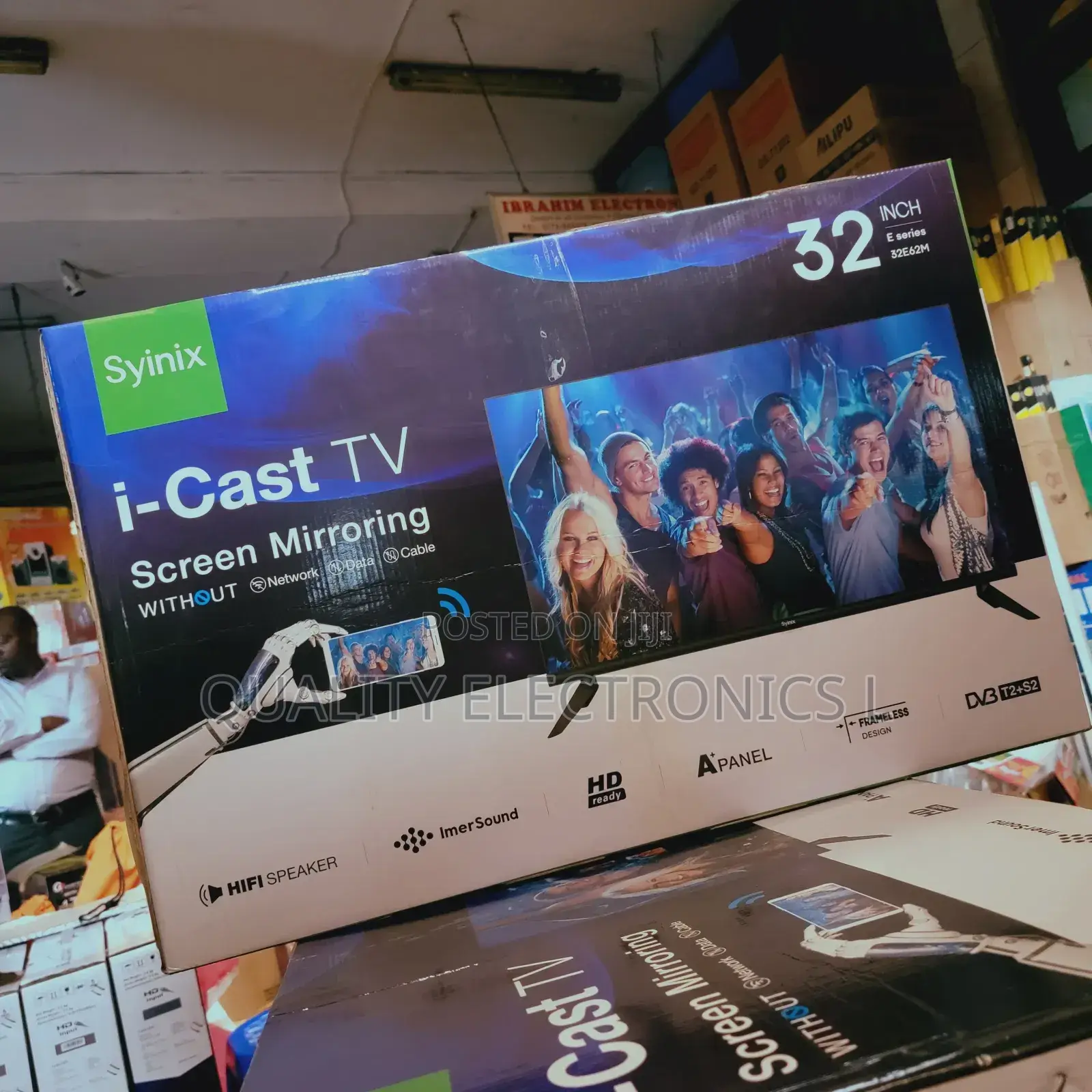 Syinix 32 Inches Icast Tv