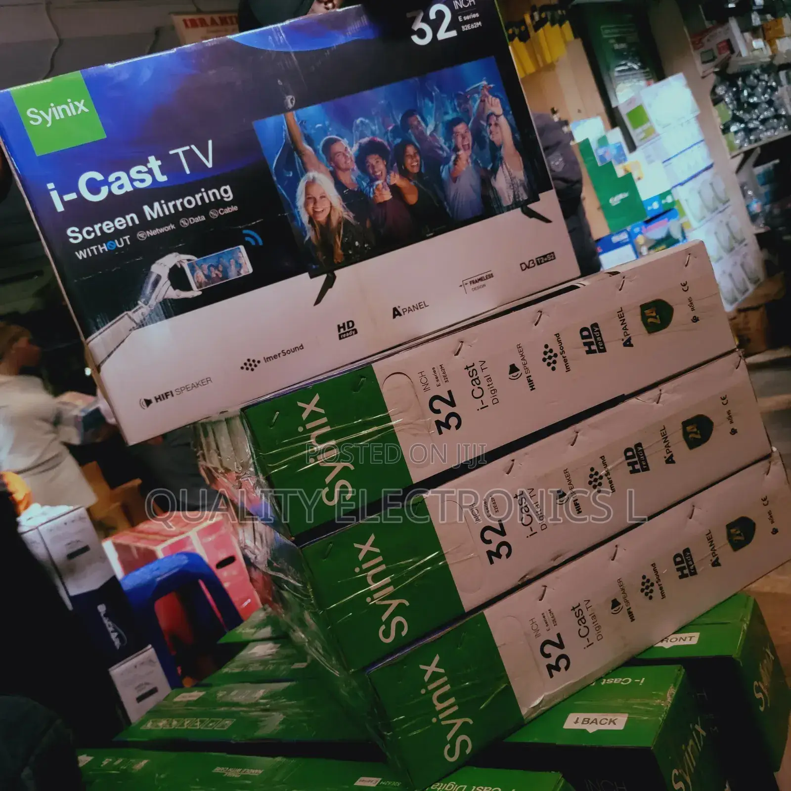 Syinix 32 Inches Icast Tv