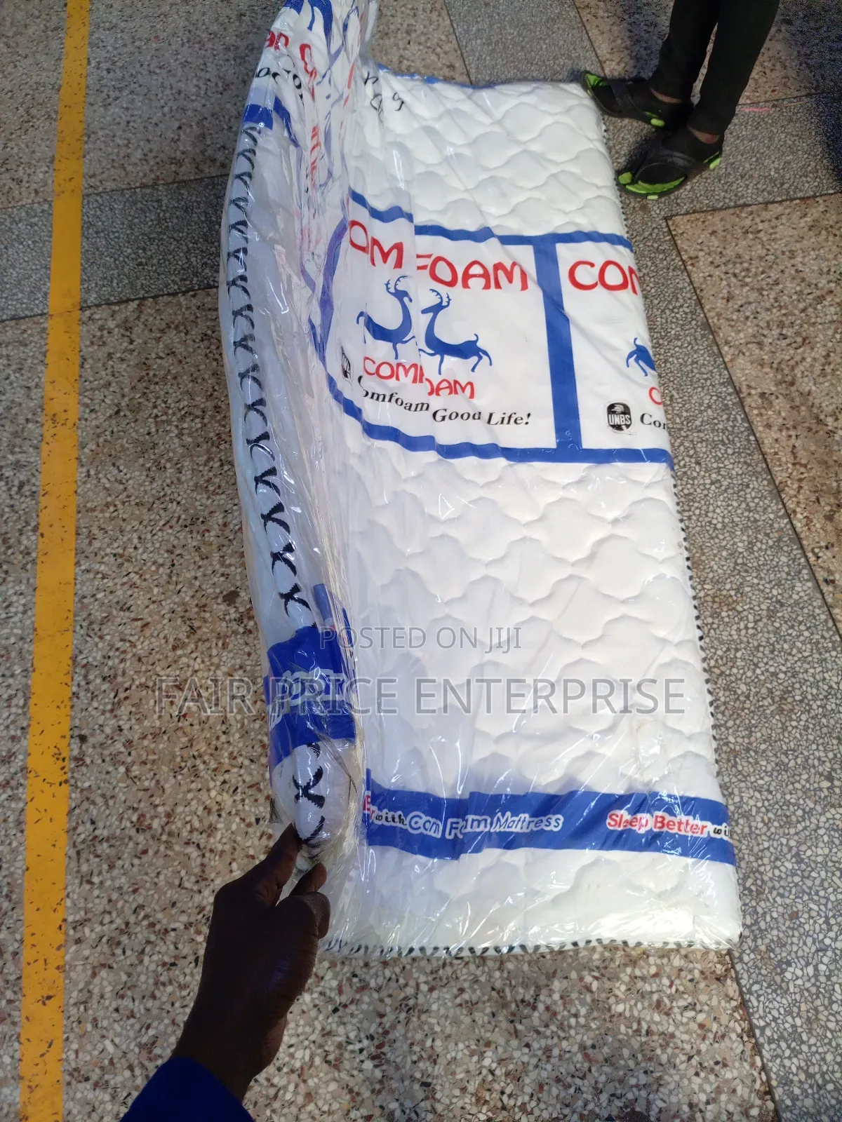 Mattress Topper High Density 5x6 in 2 Inch