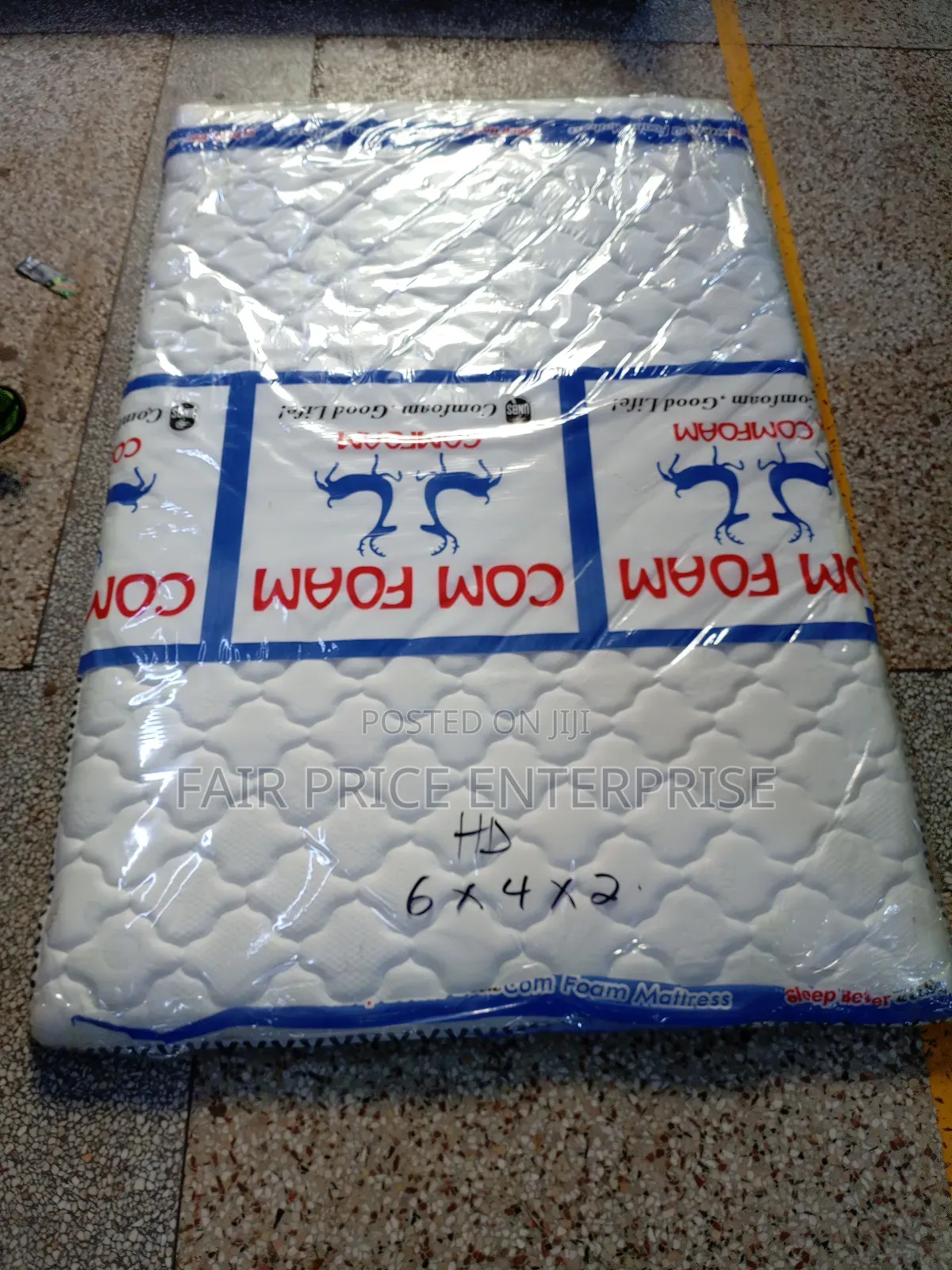 Mattress Topper High Density 5x6 in 2 Inch