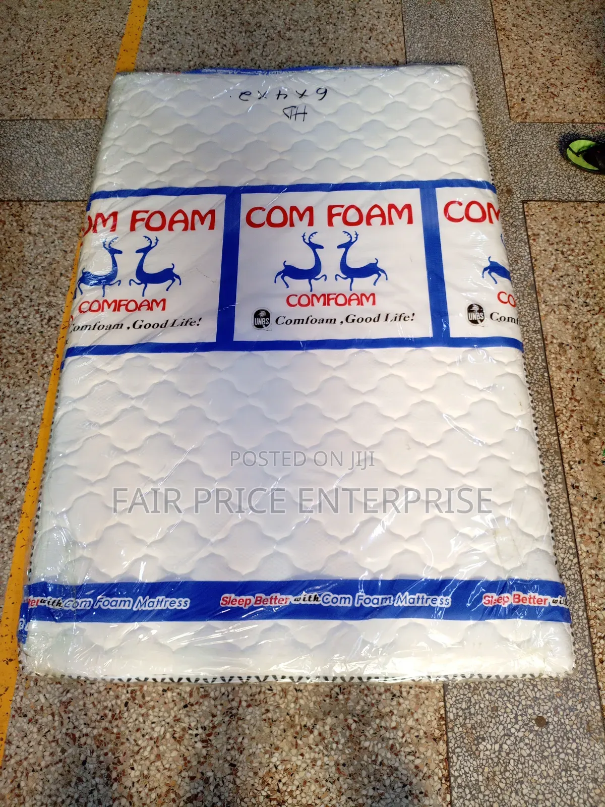 Mattress Topper High Density 5x6 in 2 Inch