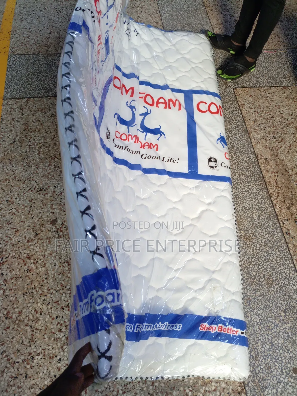 Mattress Topper High Density 3x6x2 Inch