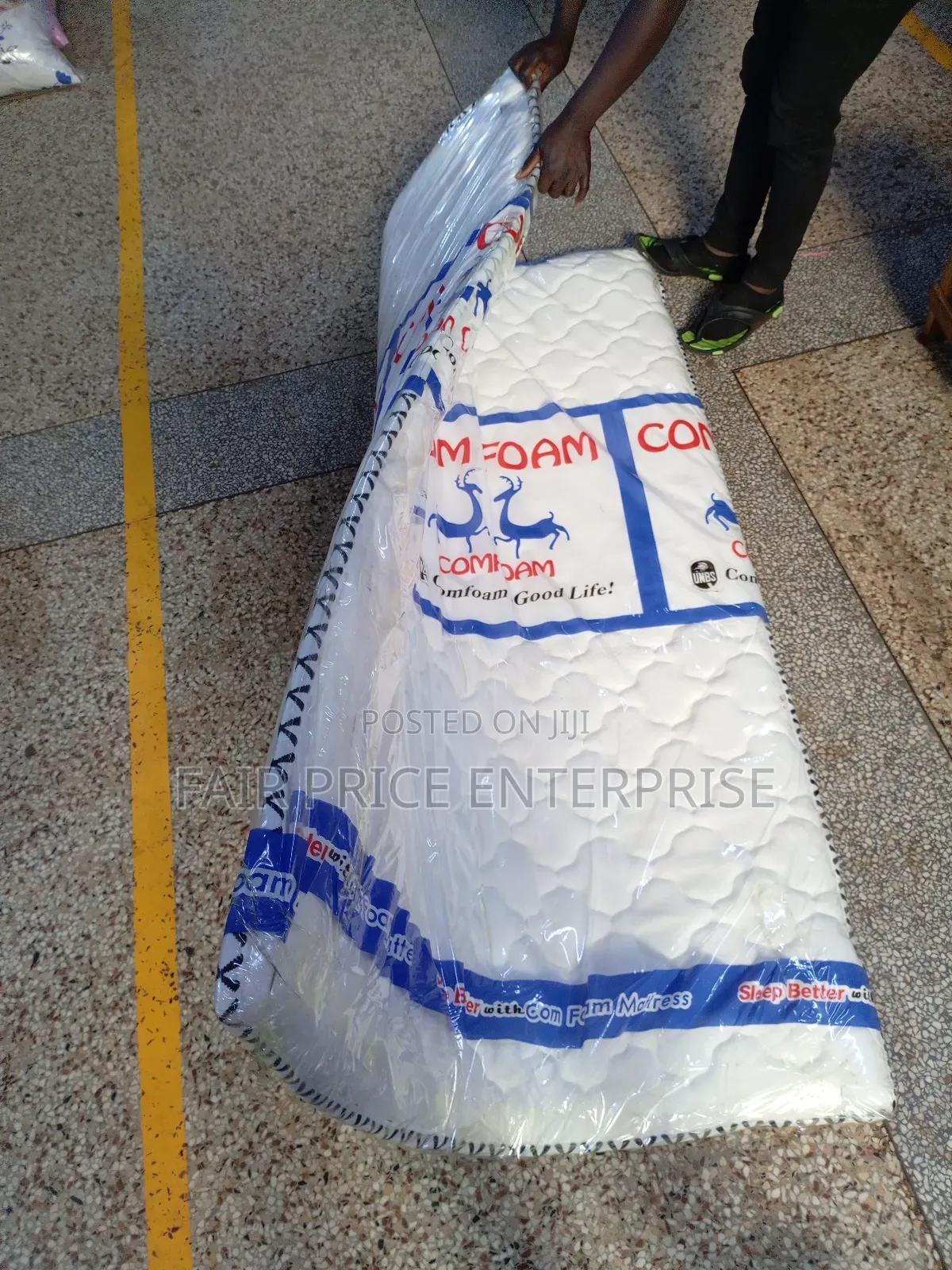 Topper Mattress High Density 6x6x2 Inch