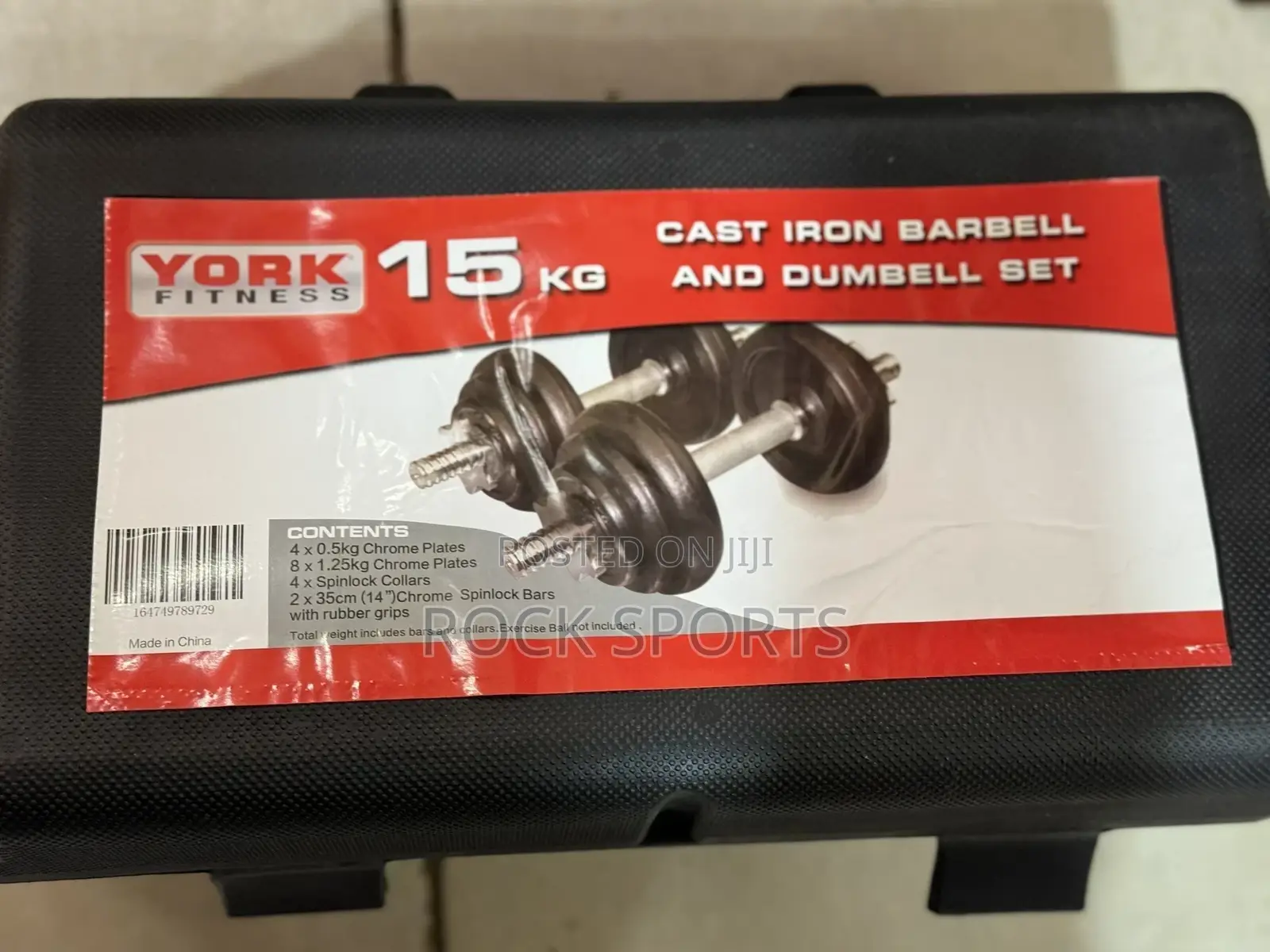 15kg Dumbbells Box Original