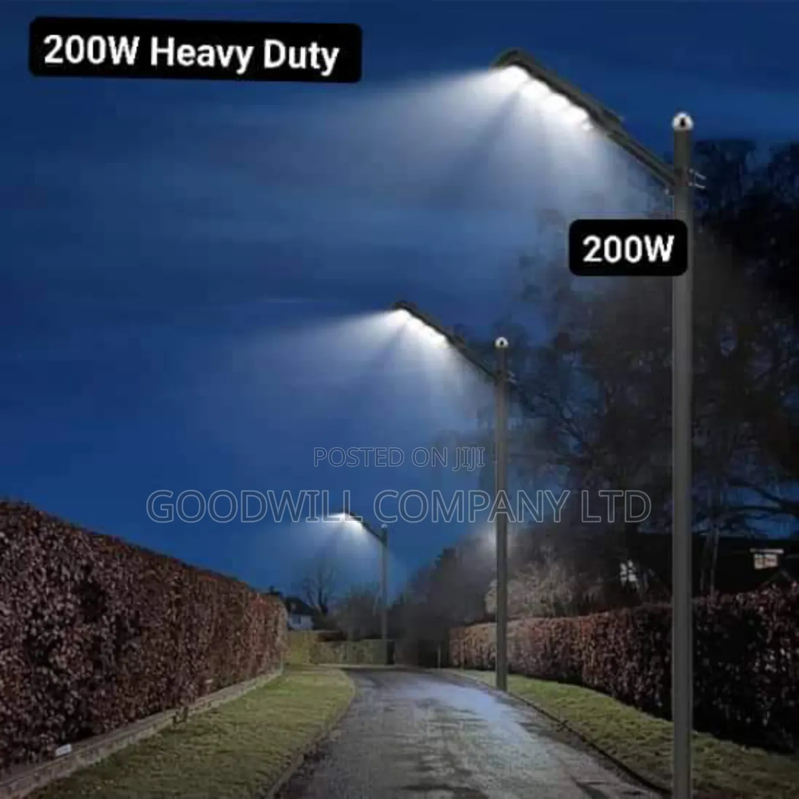 200w Heavy Duty Alltop Solar Street Light