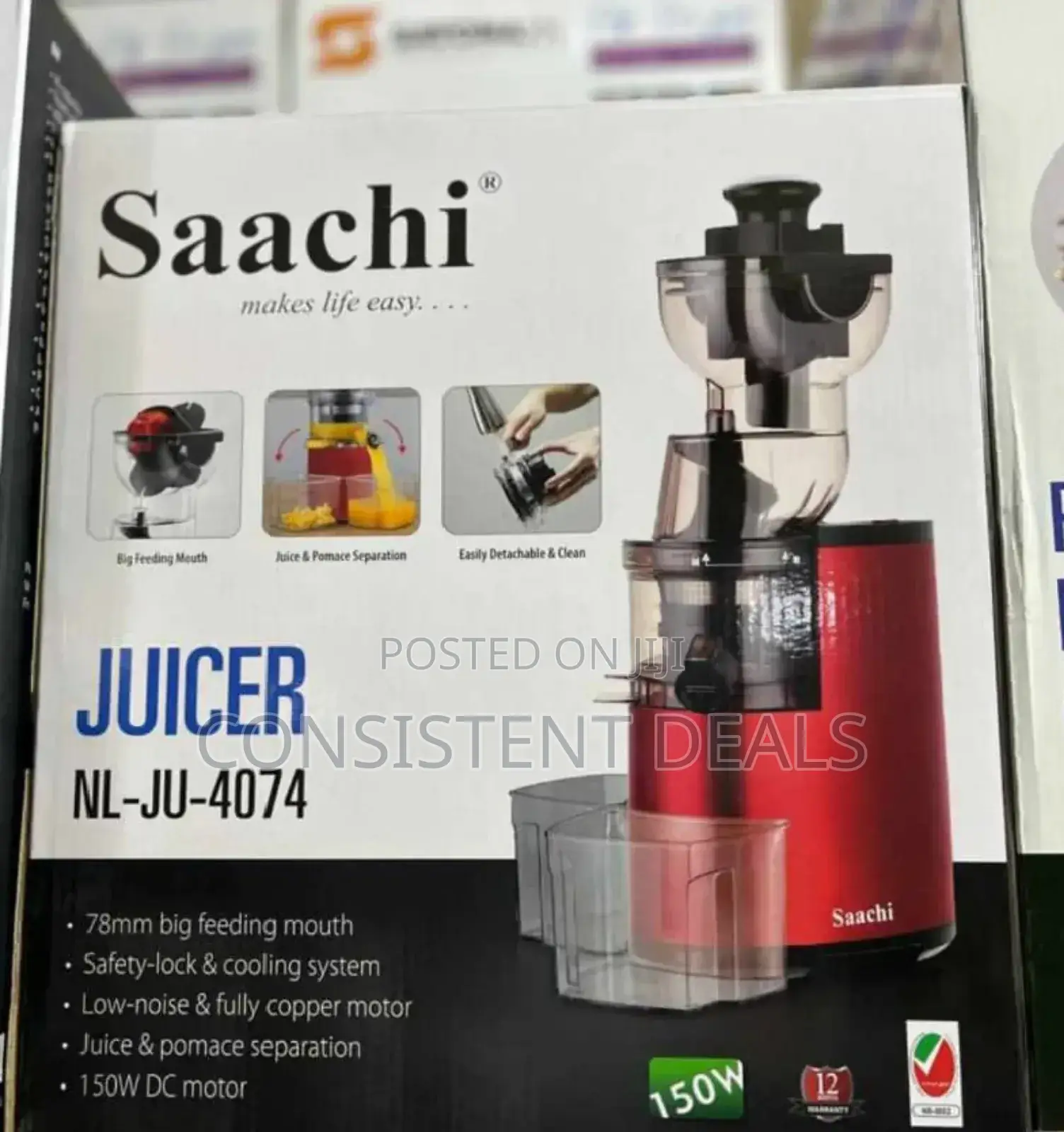 Saachi Electric Juicer