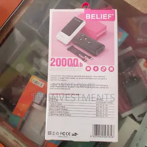 Belief 20000 Mah Power Bank