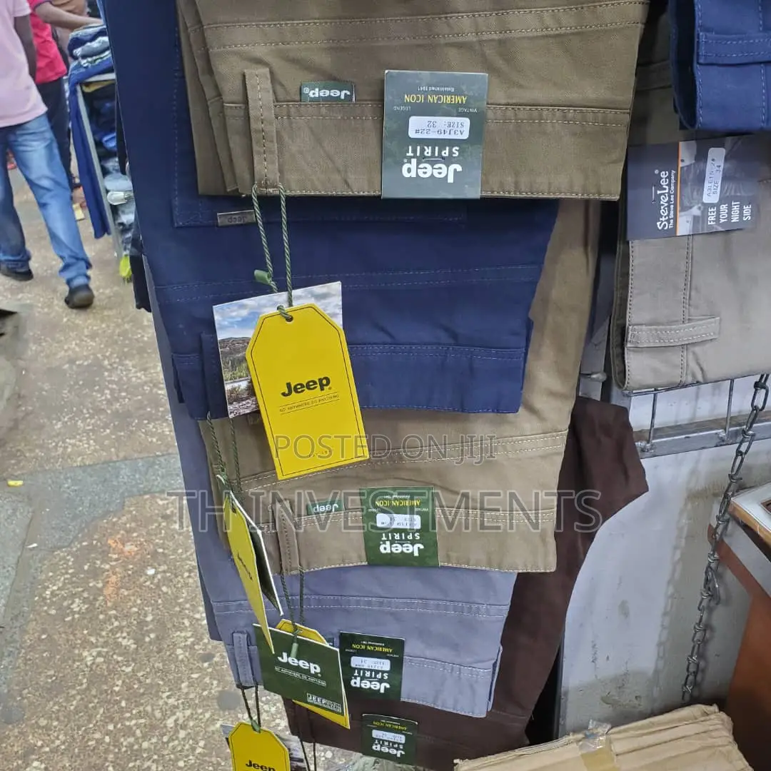STEVE LEE Best Quality Kaki Trousers