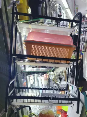Metallic 3 Layer Fruit Rack