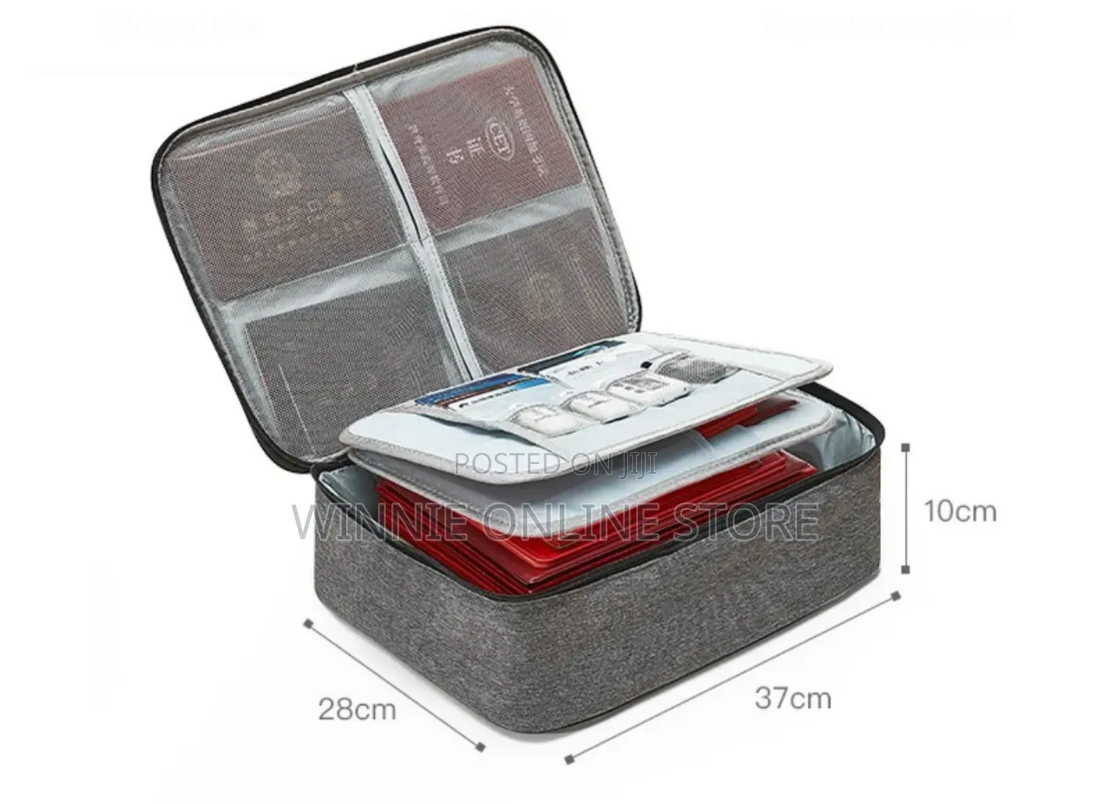 Waterproof And Fireproof Document Safety Bag