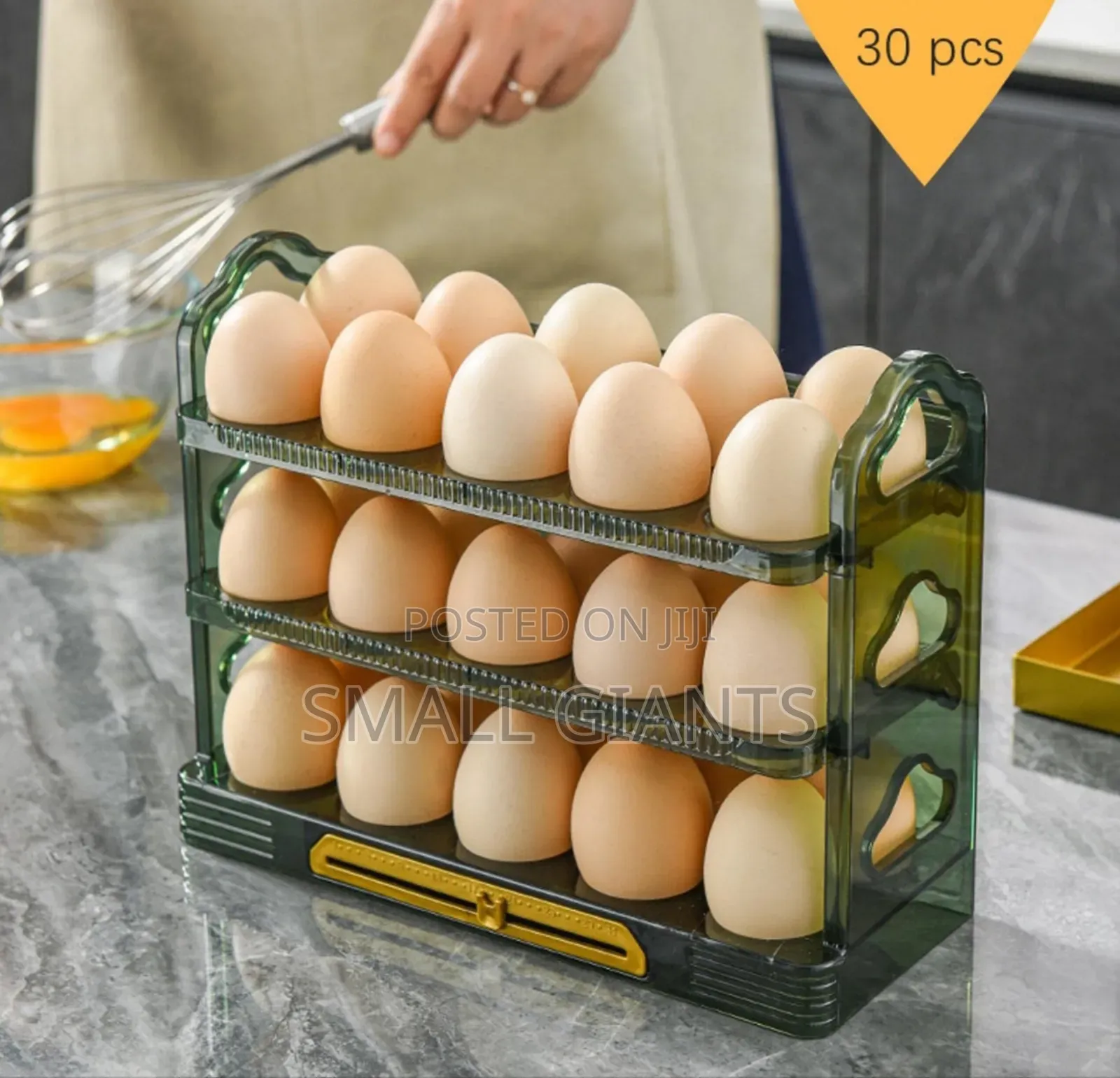 3- Tier Egg Holder With Handle