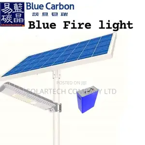 800W Blue Carbon Fire Lights/ Security/ Compound Lights.