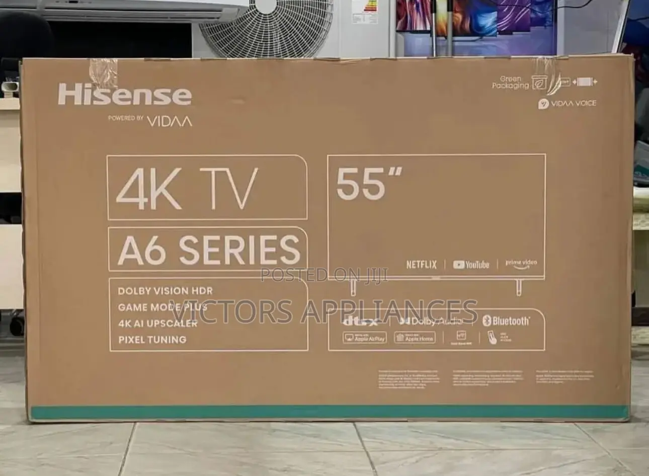 50” Hisense Smart A6 Series Smart Tv