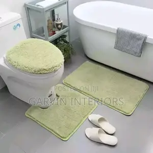 Toilet Rugs Three Pics