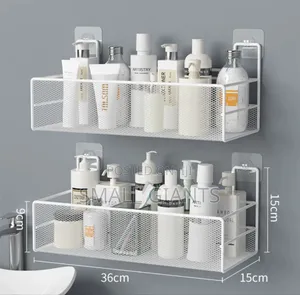 1pcs Easymount Bath Haven, Shower Caddy Wall Organizer