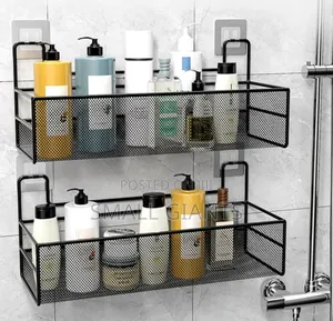1pcs Easymount Bath Haven, Shower Caddy Wall Organizer