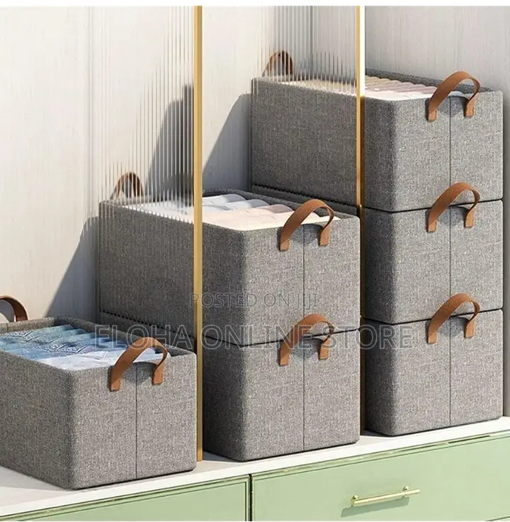 1 PCS Foldable Wardrobe Organizer With Durable Handle
