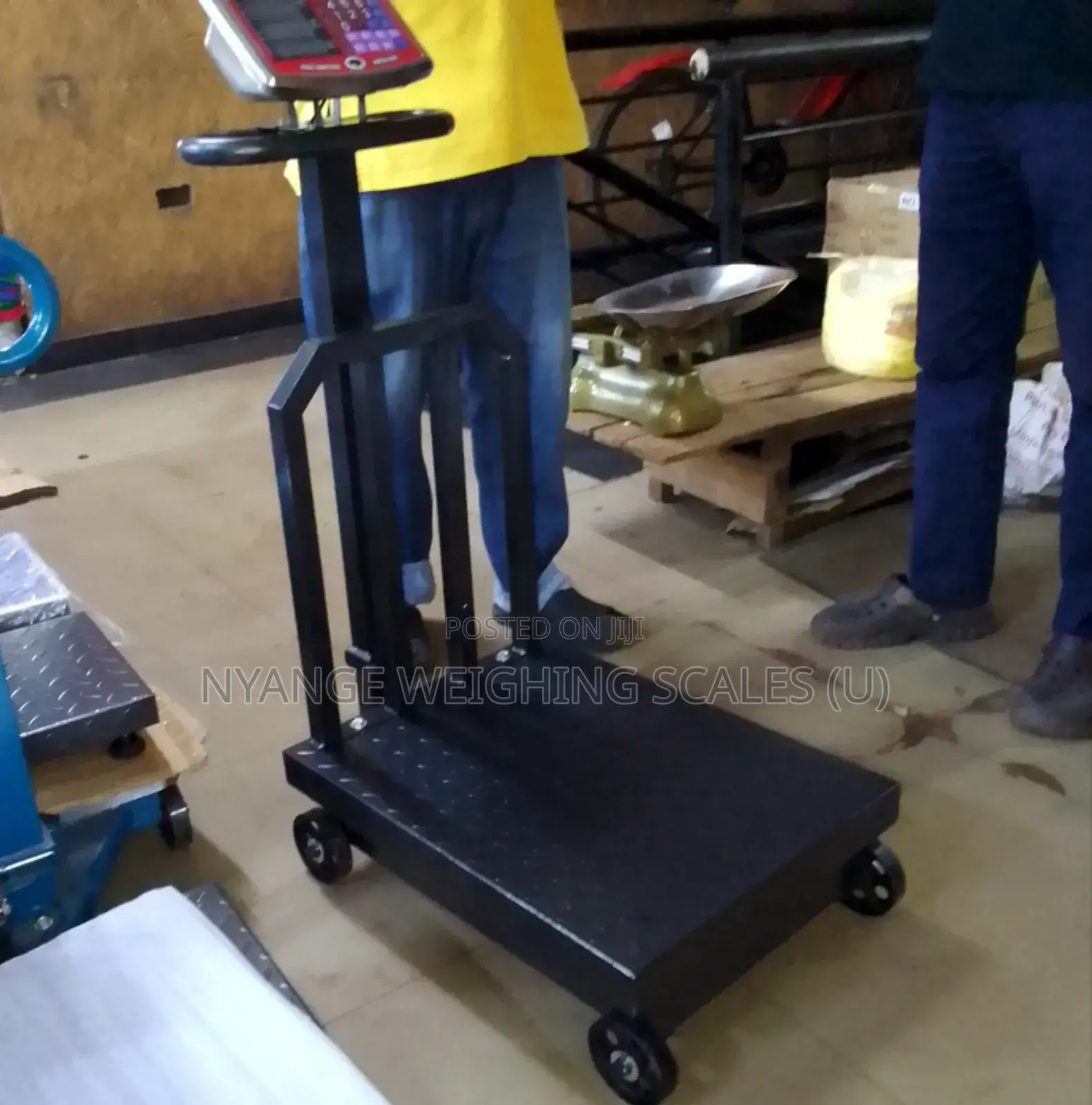500kg Cast Iron Weigh Scale Digital Platform Weighing Scales
