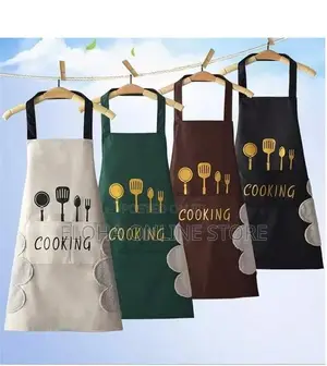 1 Piece Multi-Use Kitchen Apron With Plush Towels Pocket