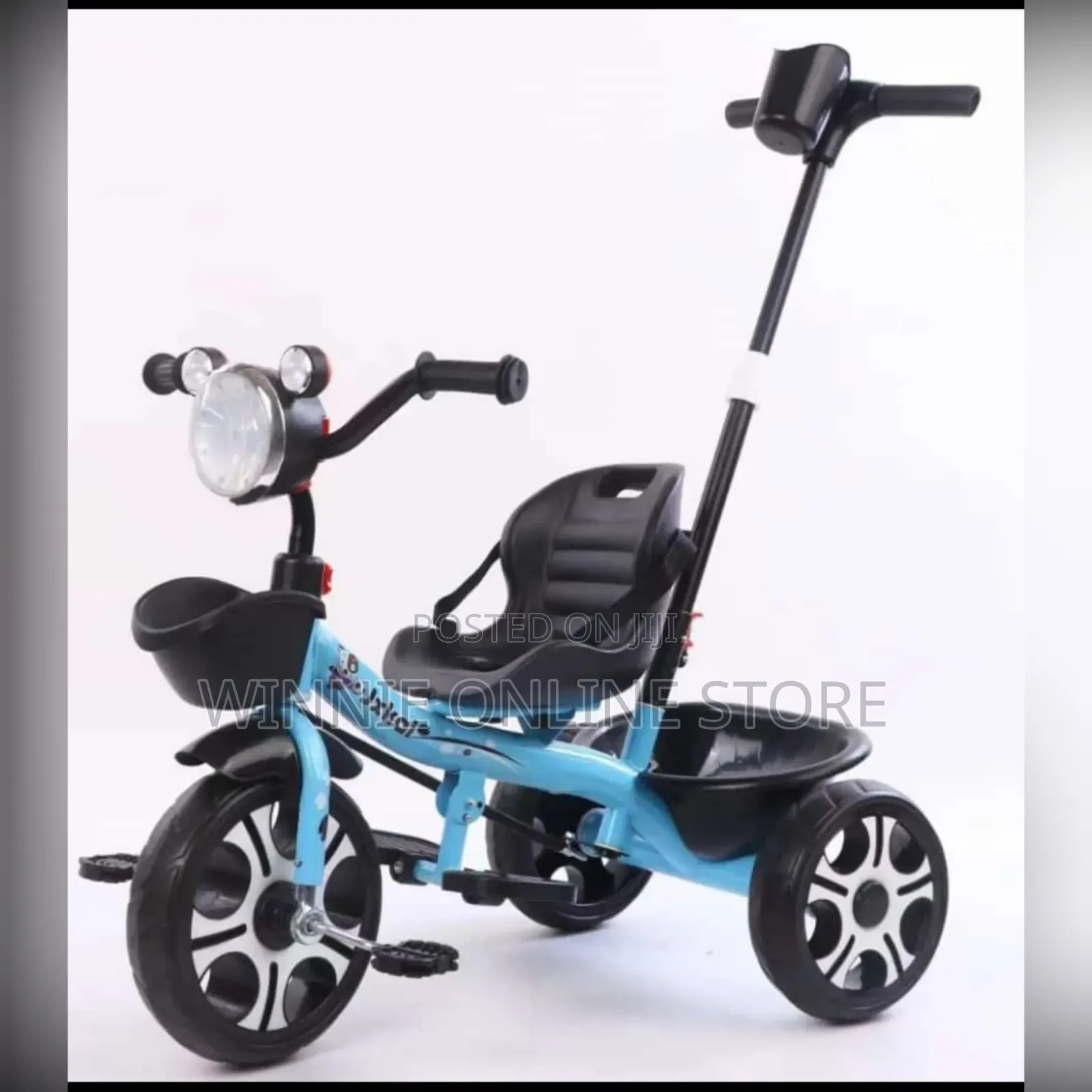 Kids Tricycle With Push Stand