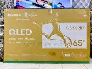 Hisense 65inch Qled Q6 Series Smart Tv Powered by Vidaa