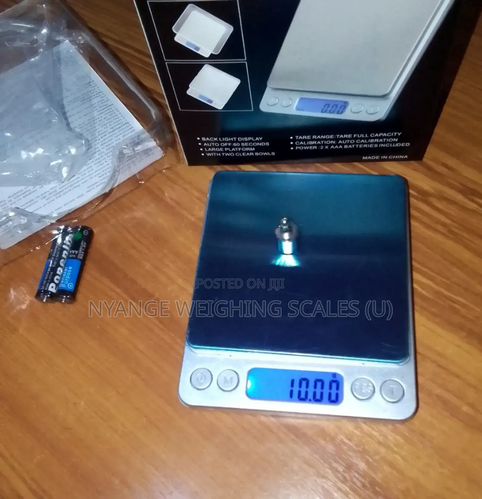 500g/0.01g Superior Mini Platform Weighing Scales (11)