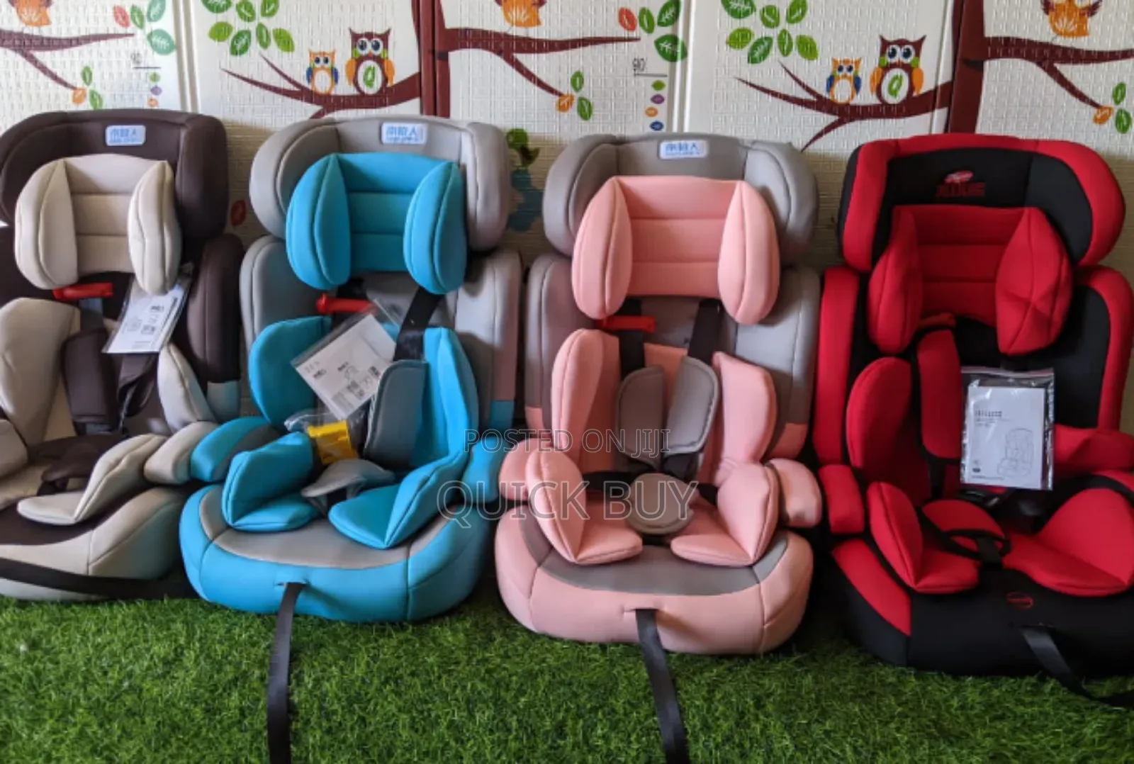 Eco-Friendly Adjustable Height Headrest Baby Car Seat