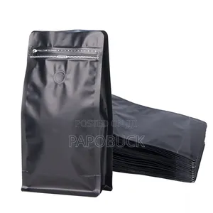 50 PCS Air Tight Coffee Bags With One Way Valve. 250g