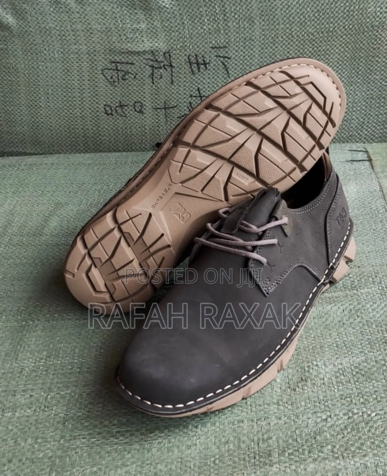 Original CAT Casual Outdoor Premium Leather Low Shoes