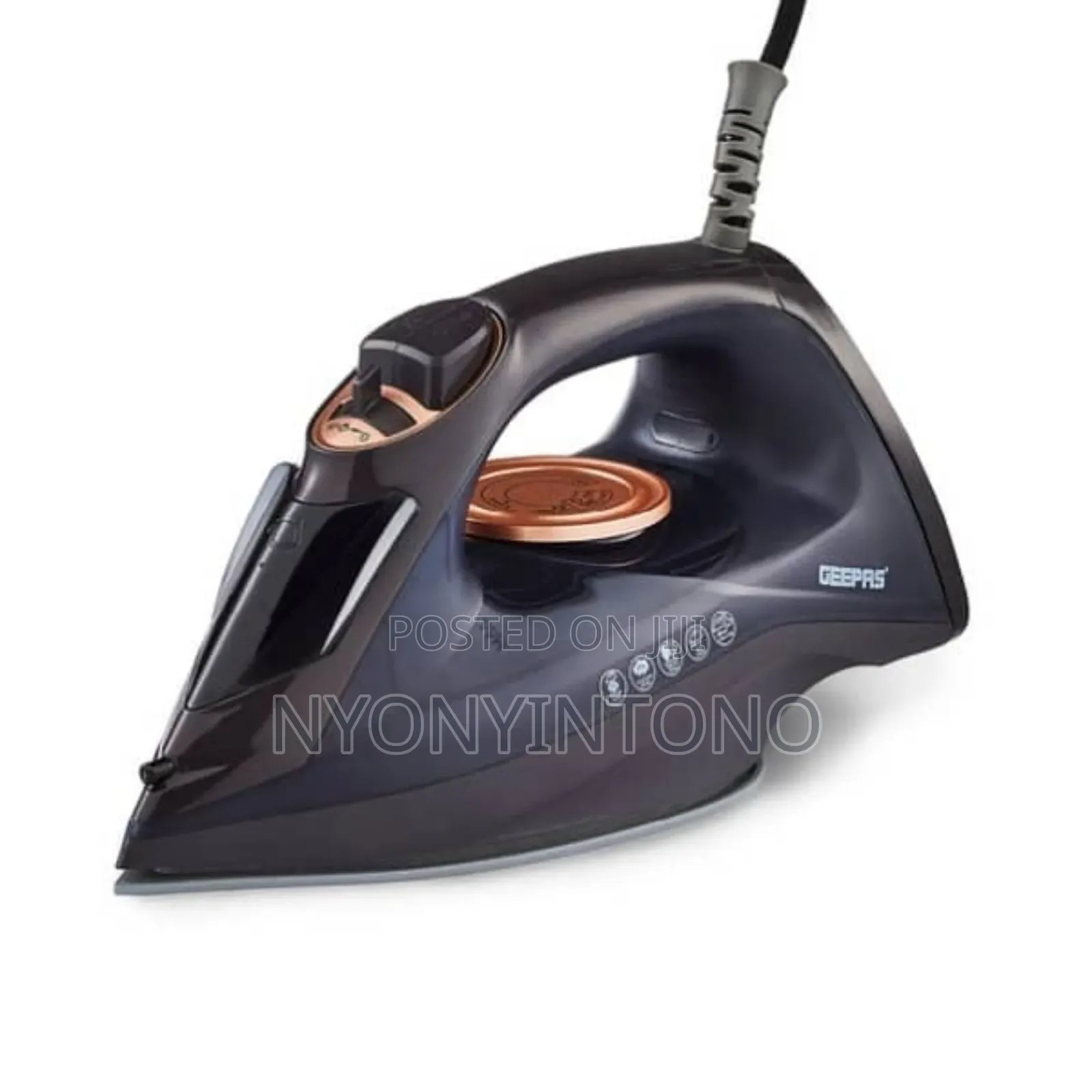Geepas Steam Iron With 2 Years Warranty.