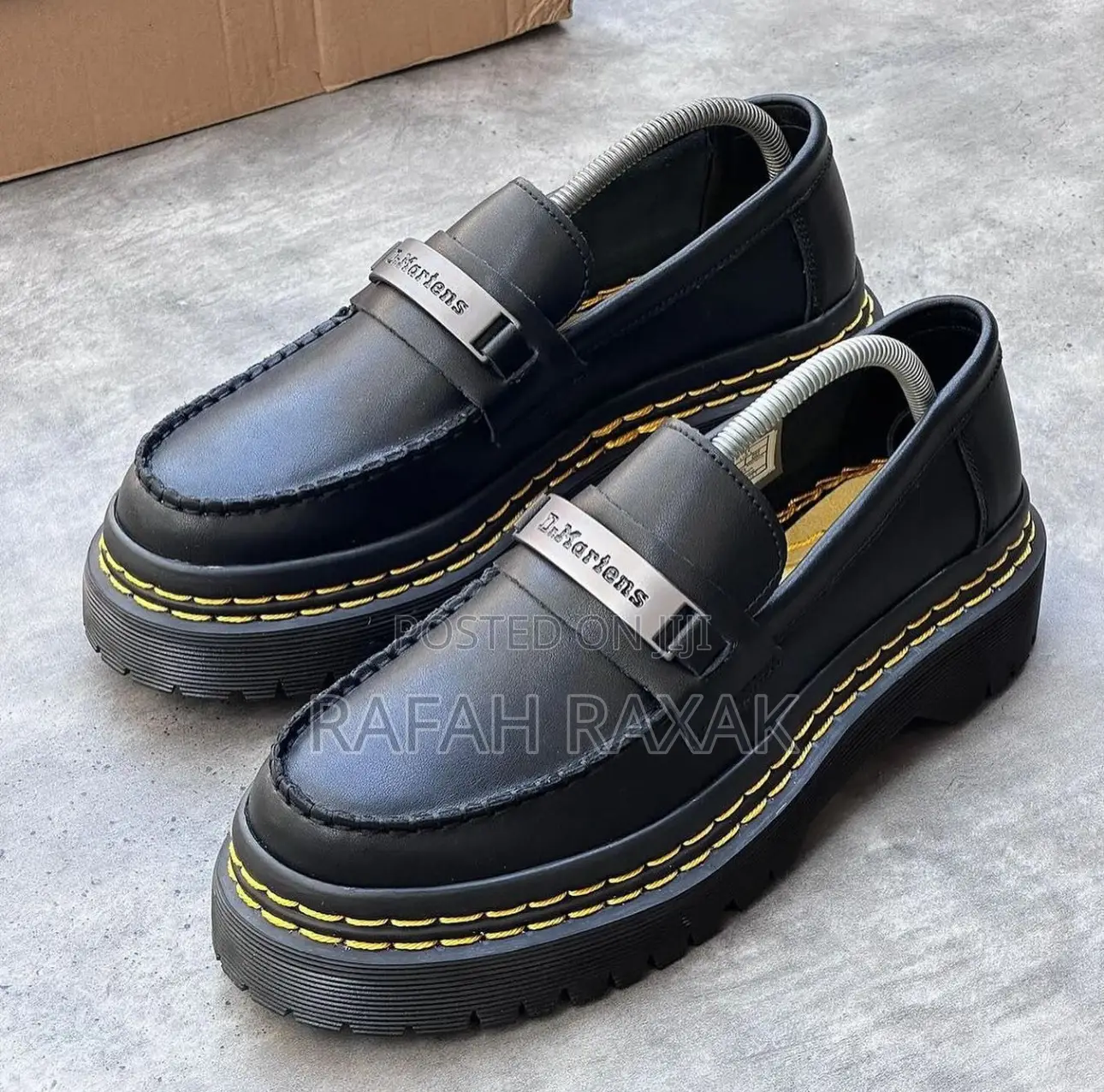 Original Big Sole Dr Martens Loafers Platform Low Top Shoes