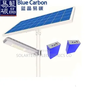 8.0/800w Blue Carbon Solar Fire Lights/ Lithium Battery.