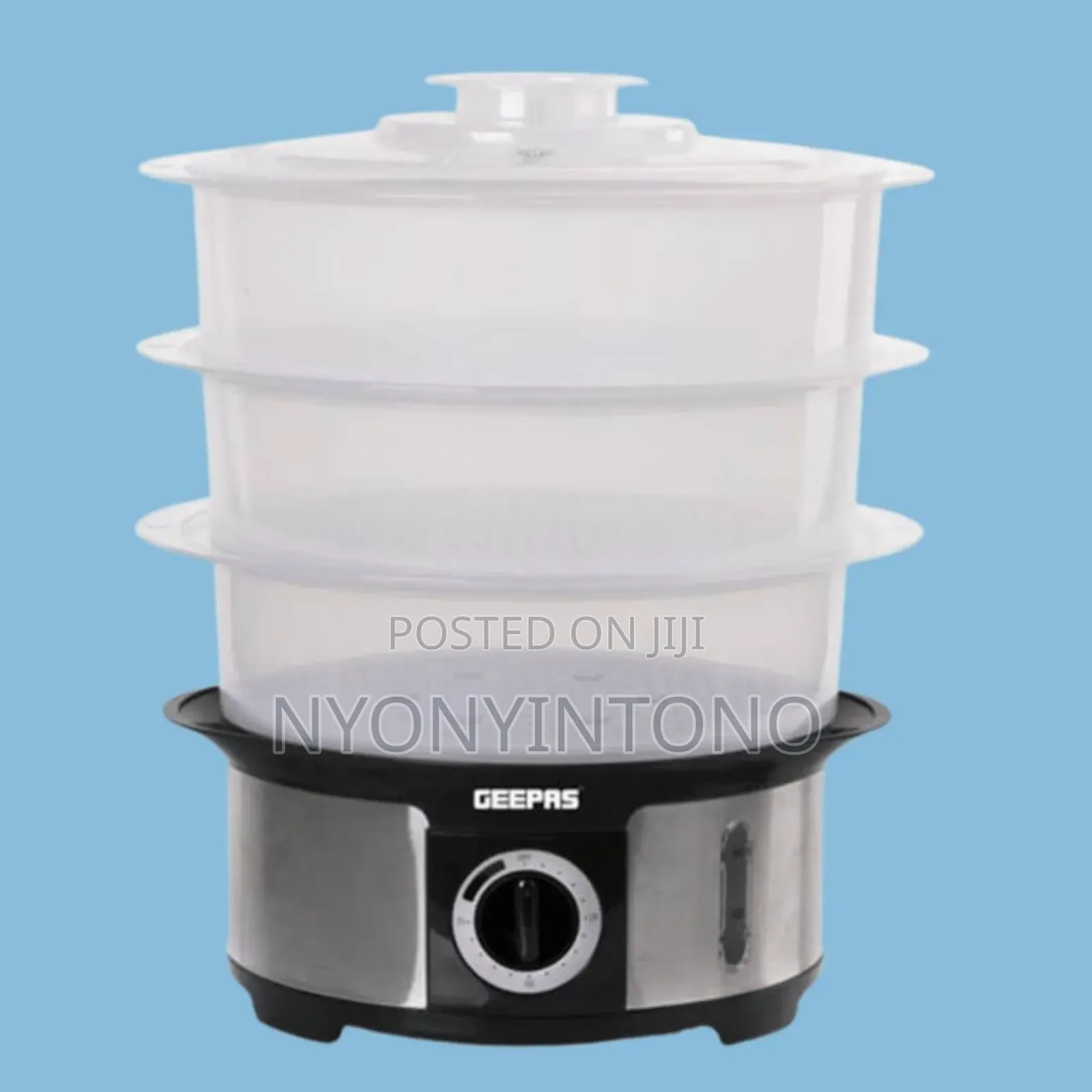 Geepas 12litrrs Automatic Food Steamer With 2 Years Warranty