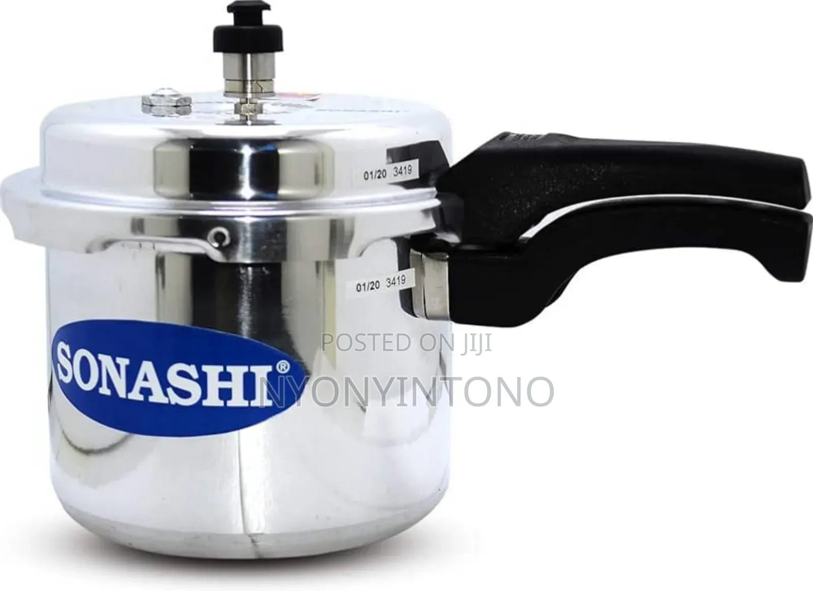 Sonashi 7.5litres Pressure Cooker With 5yrs Warranty.