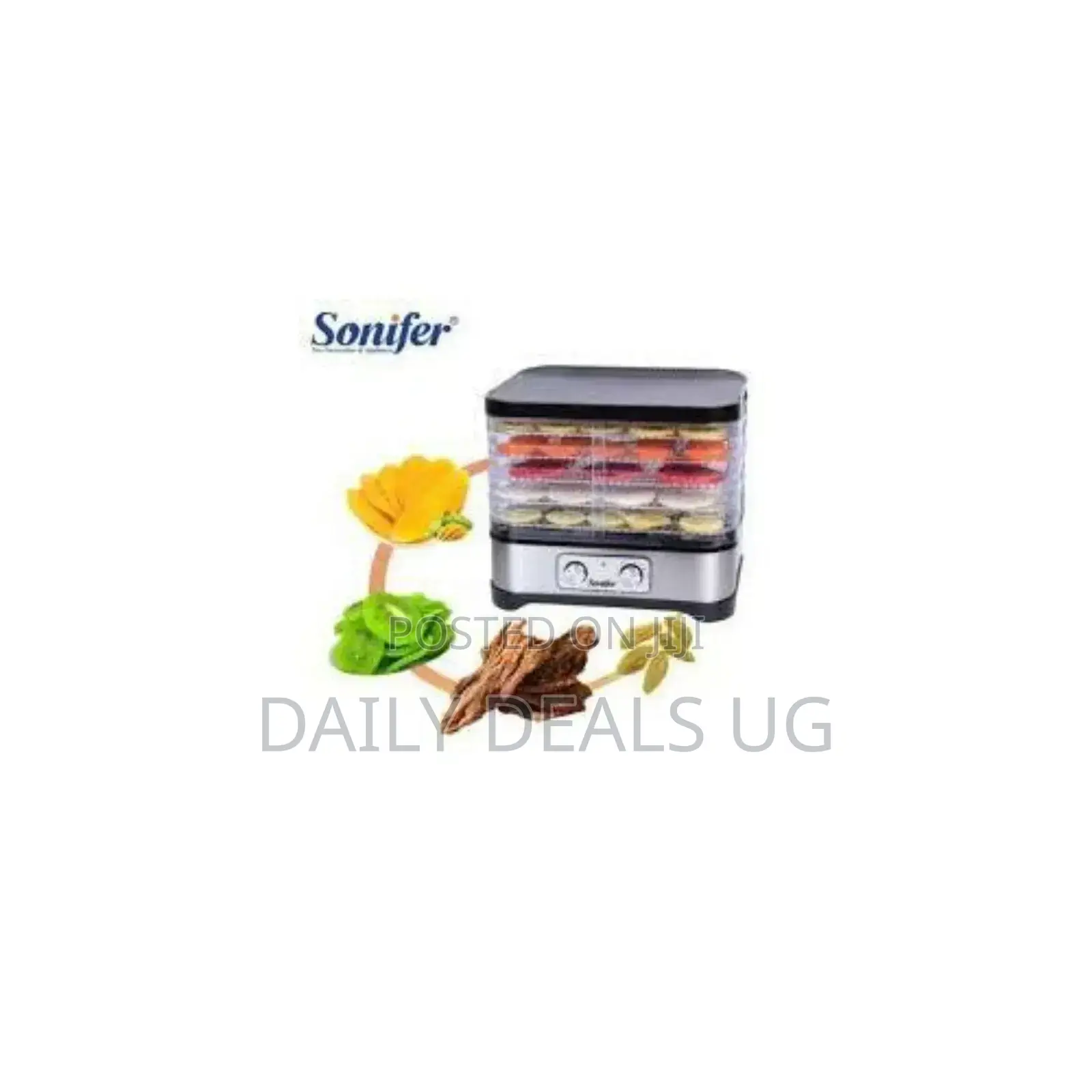 Sonifer 5 Tray Dry Fruit, Mini Meat Food Dehydrator