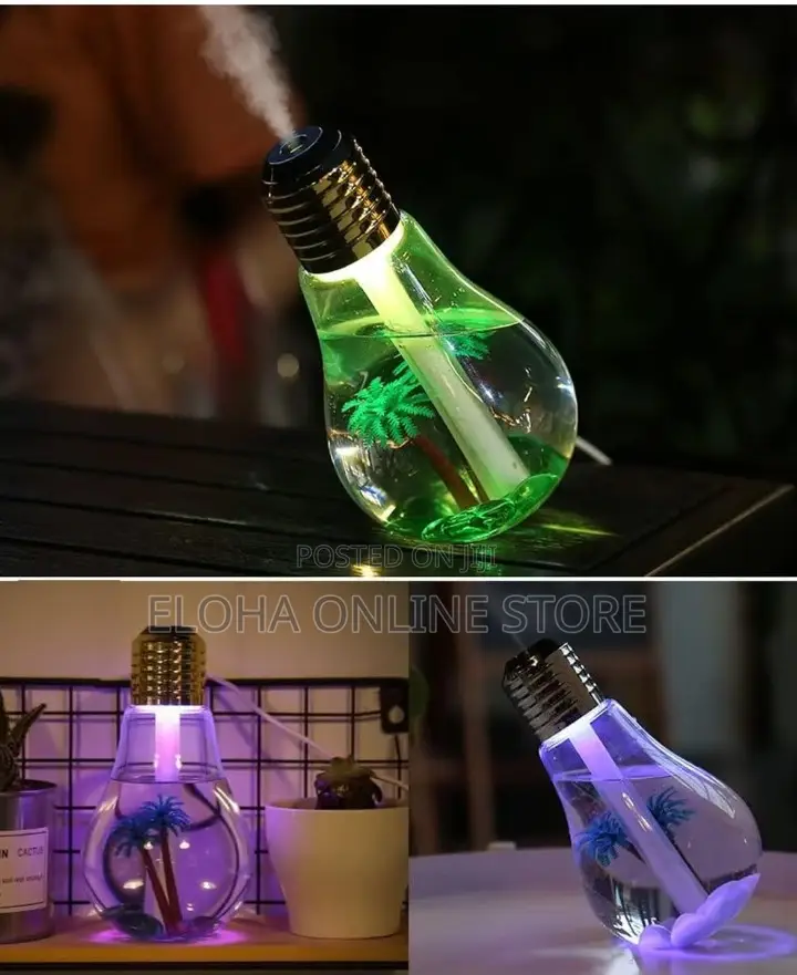 Portable Air Humidifier Bulb Shape