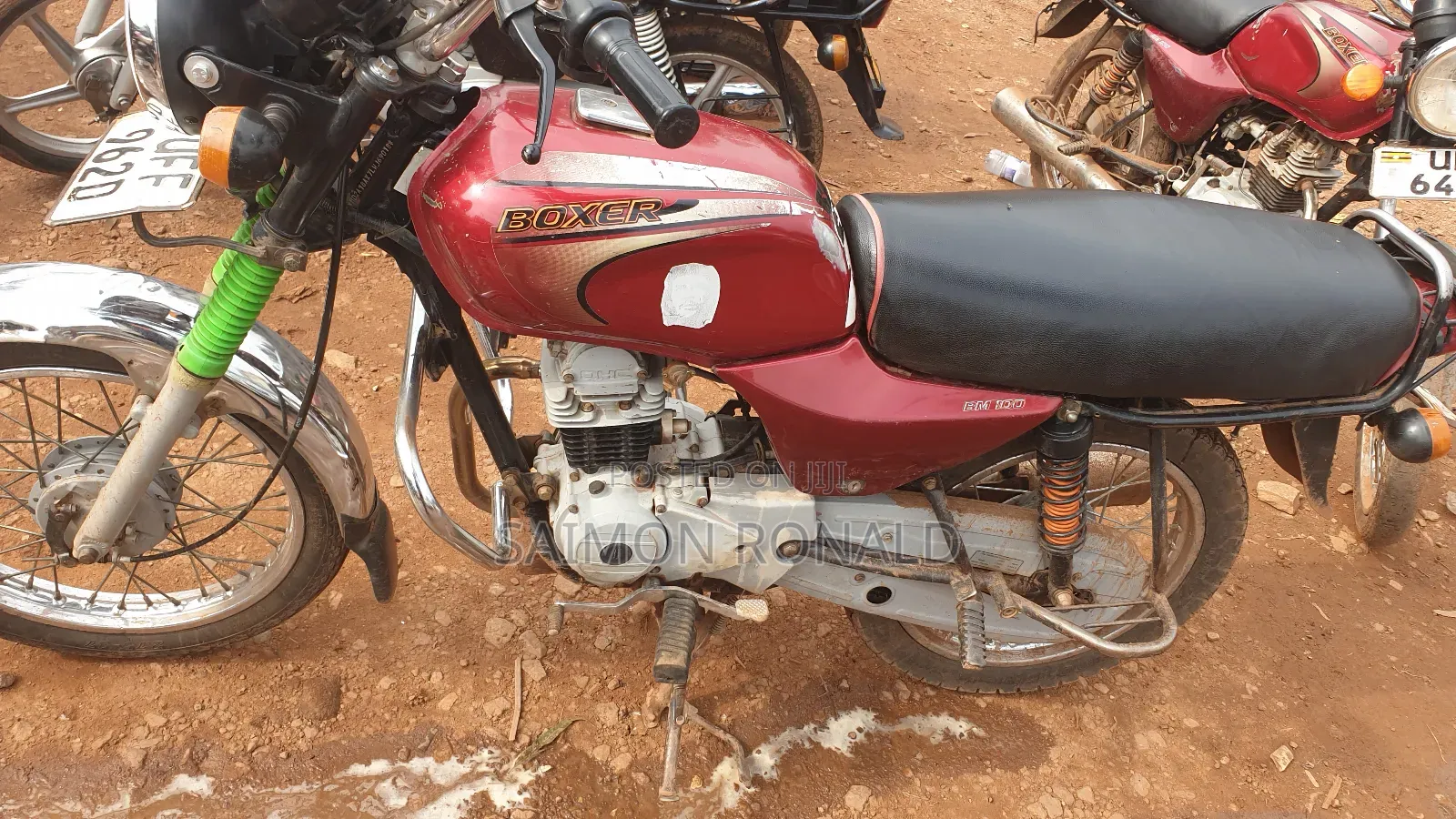 Bajaj Boxer 100 2018 Red
