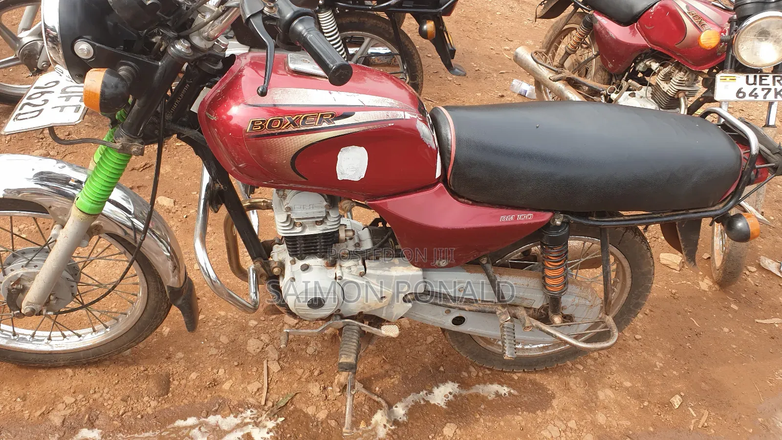 Bajaj Boxer 100 2018 Red