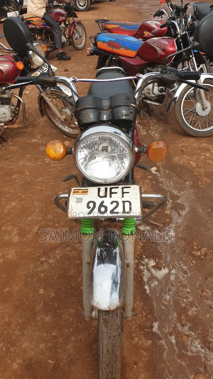 Bajaj Boxer 100 2018 Red