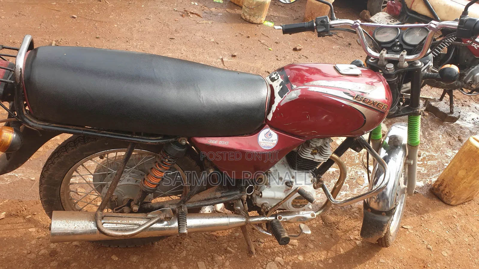 Bajaj Boxer 100 2018 Red