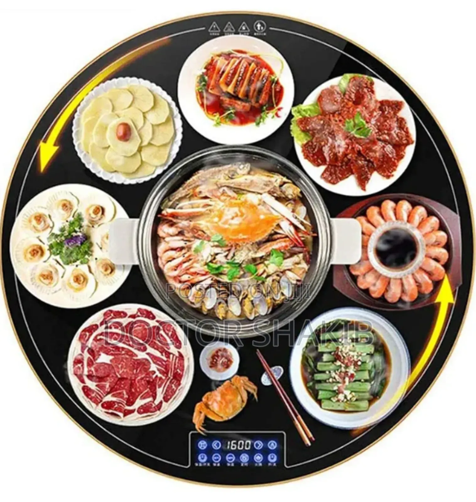 Multifunctional Rotating Food Insulation Warming Board
