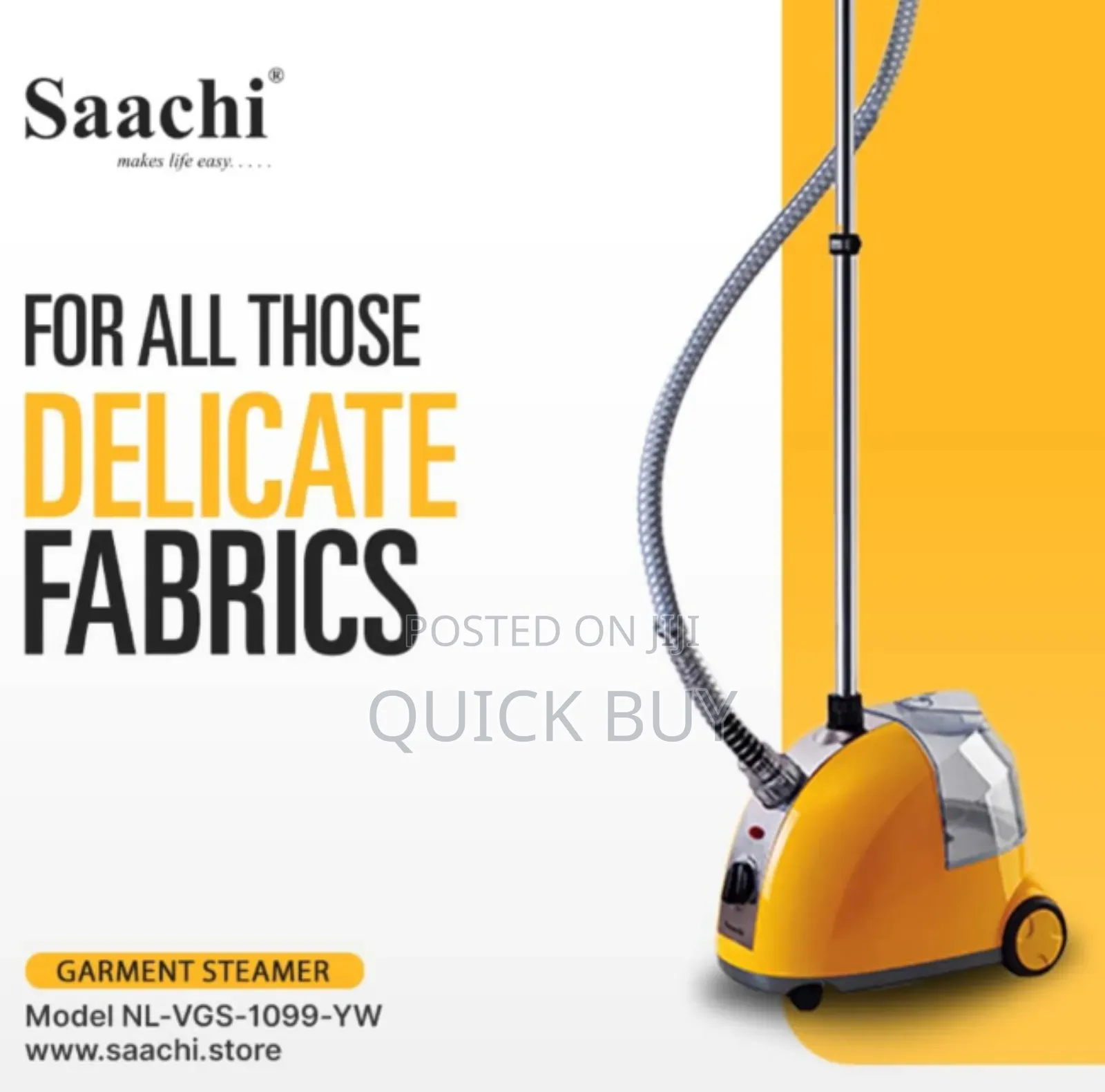 Premium Brand Saachi Steamer 1600W NL-VGS 1096