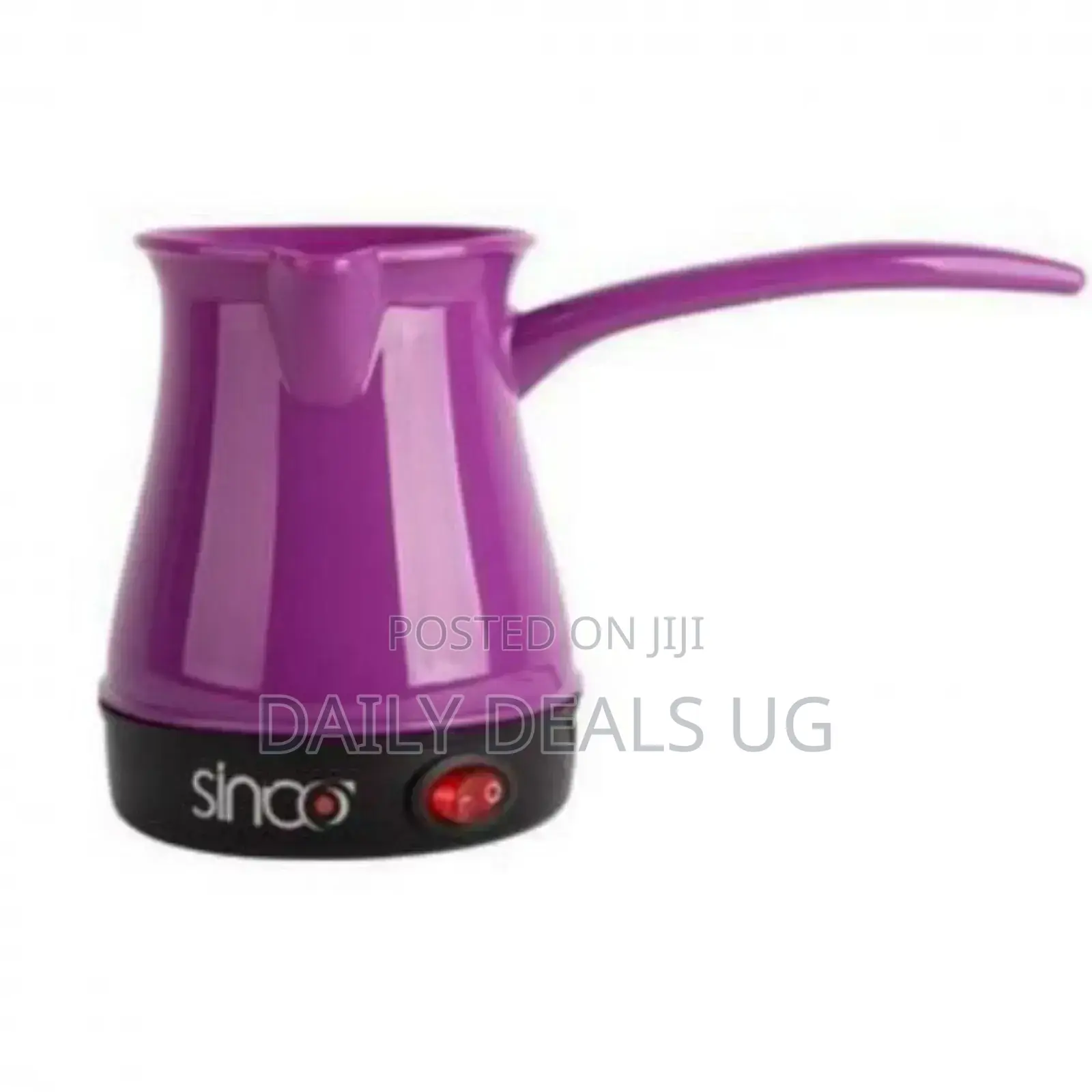 Sinbo Electric Mini Coffee Maker, 3cups - Purple