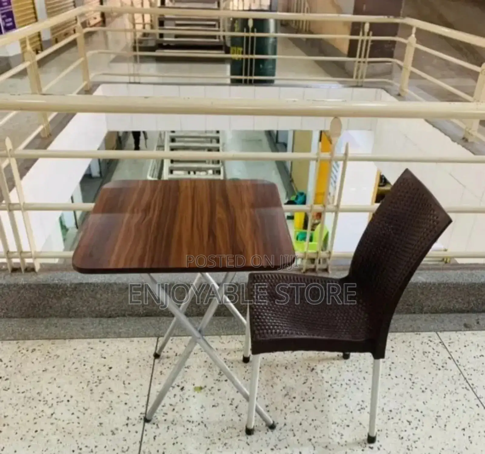 Plastic Chair and Reading Foldable Table