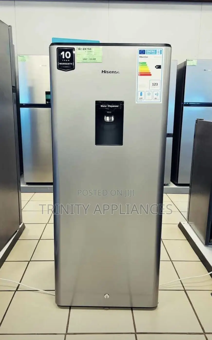 Hisense 229l Single Door Fridge With Water Dispenser,
