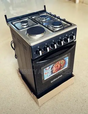 Global Star 3 Gas + 1electric Cooker Electric Oven 50x50cm
