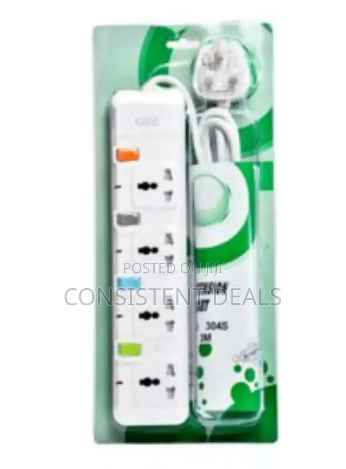 G T 4 Way Extension Power Socket