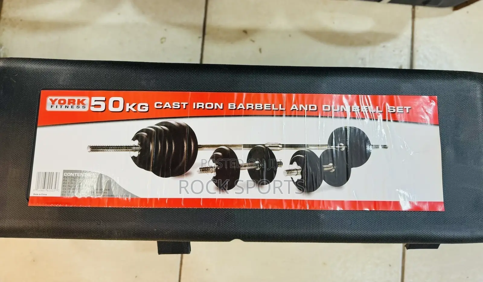 50kg Adjustable Dumbbells Box Original