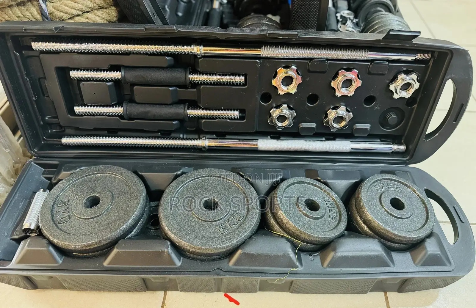 50kg Adjustable Dumbbells Box Original