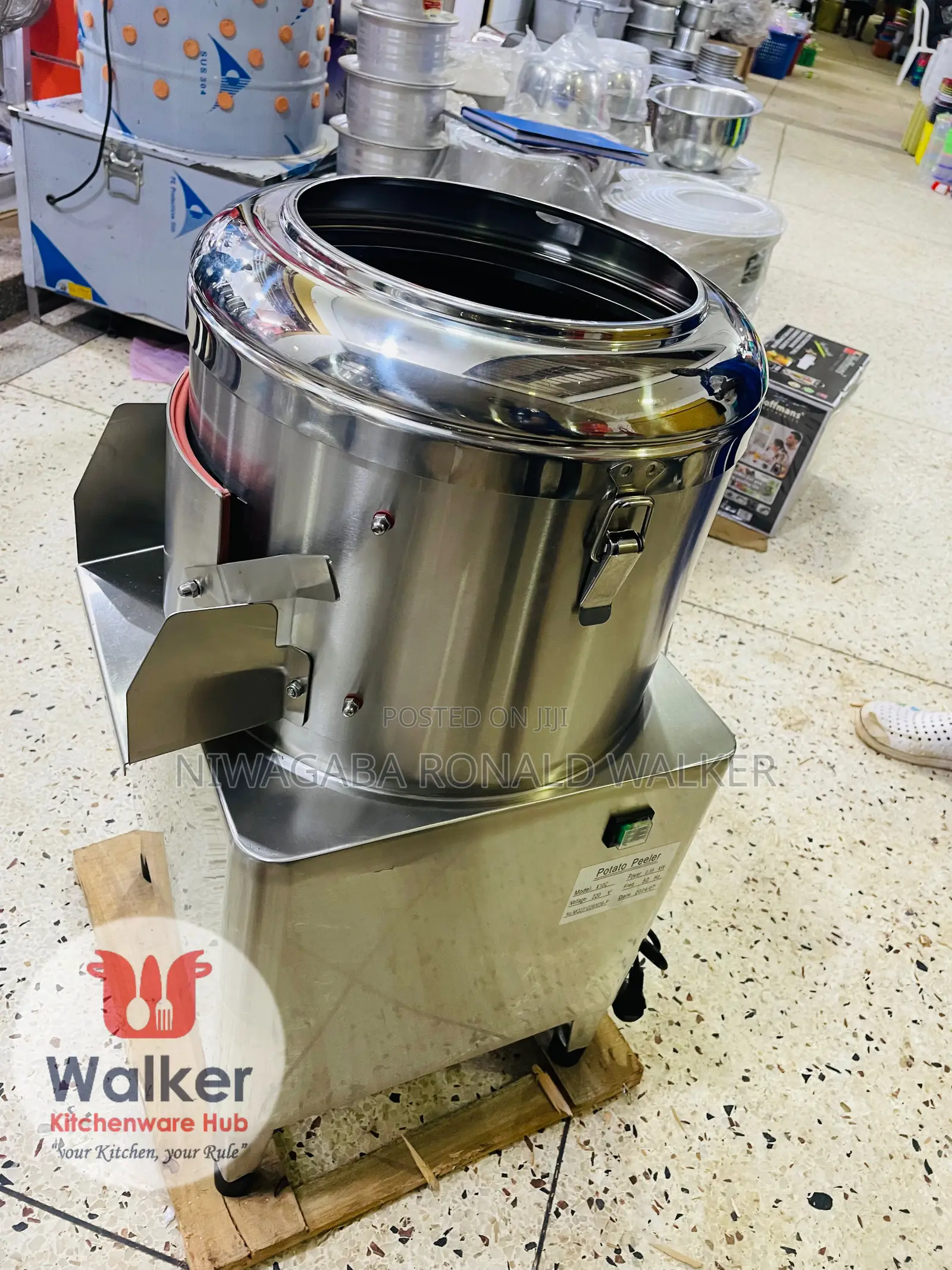 Electric Heavy Duty Commercial Potato Peeler Machine